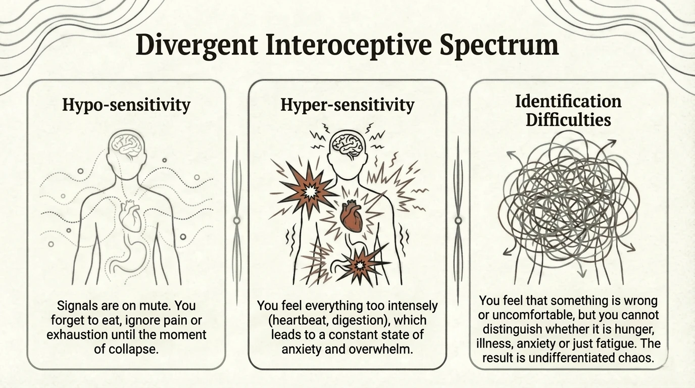 Physiological blindness — the internal thermostat calibrated differently