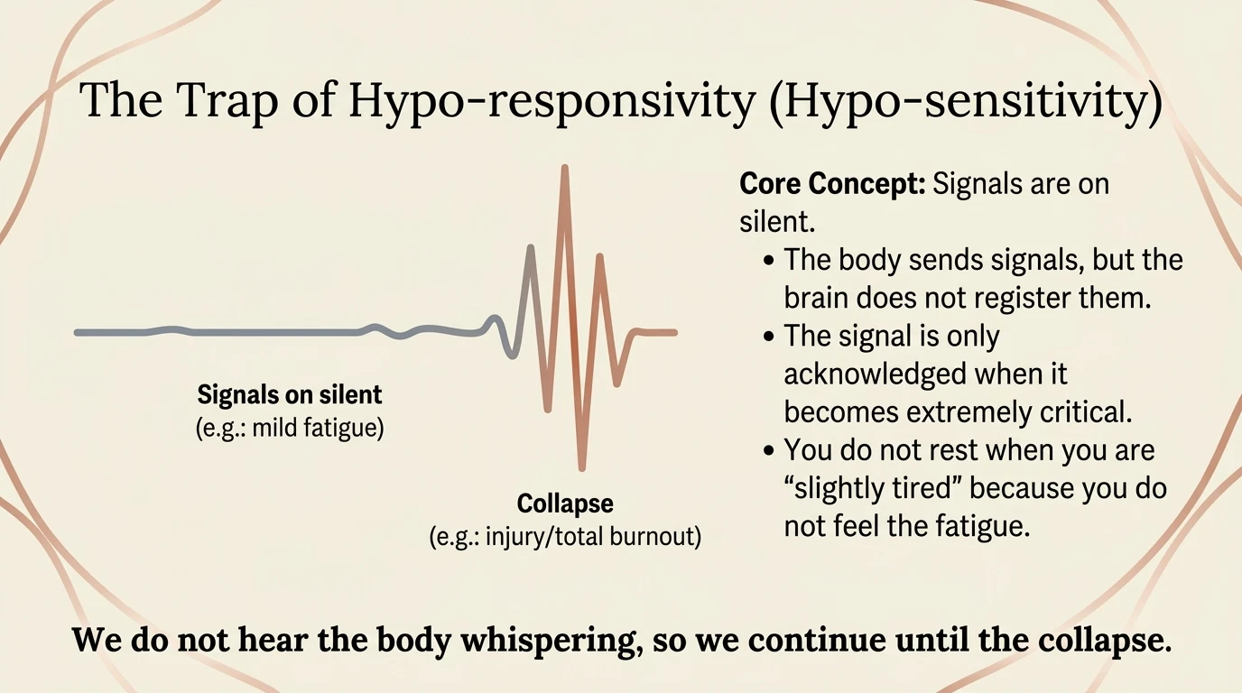 The divergent interoceptive spectrum: hyposensitivity, hypersensitivity, identification difficulties