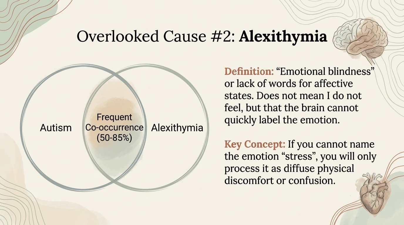 Alexithymia — the unseen cause no. 2 of neurodivergent burnout