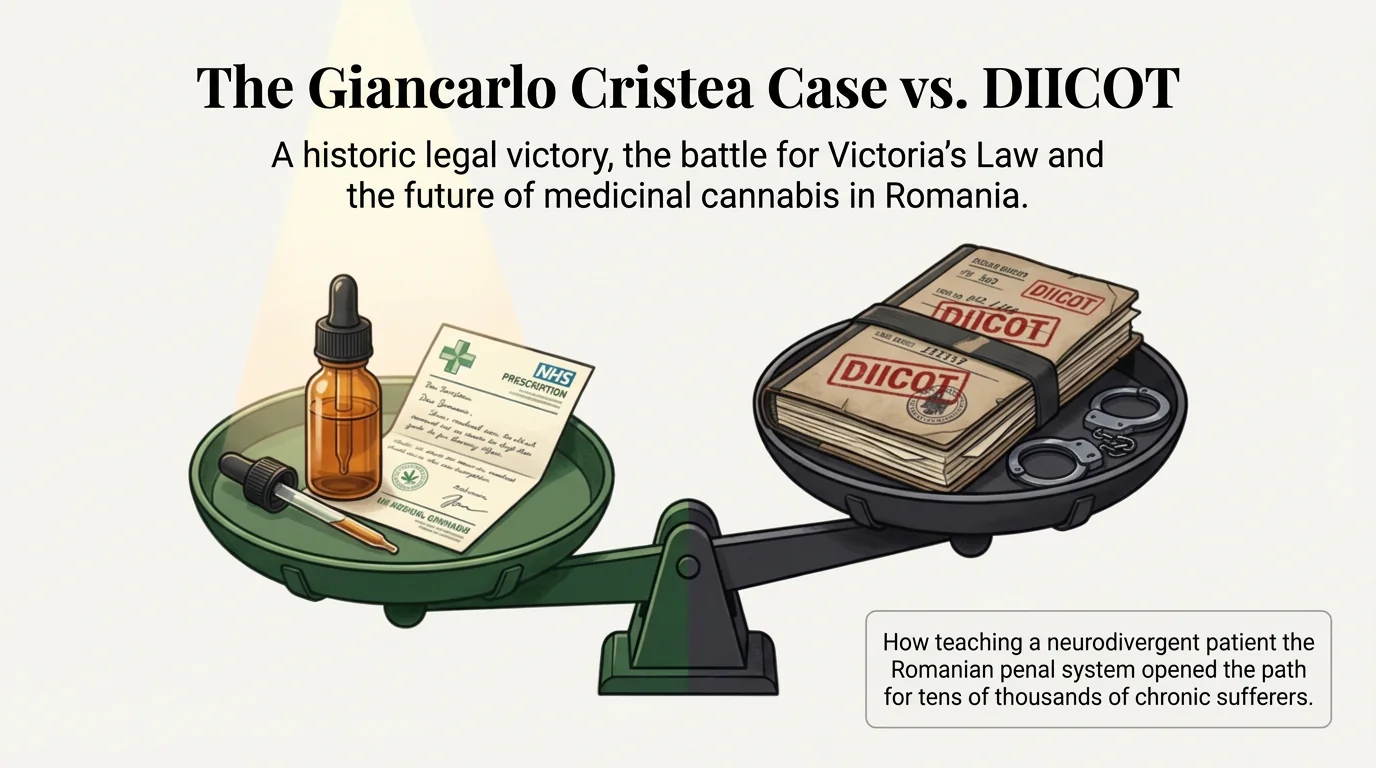 Cristea vs DIICOT: the patient facing the Drug Trafficking Countering Section