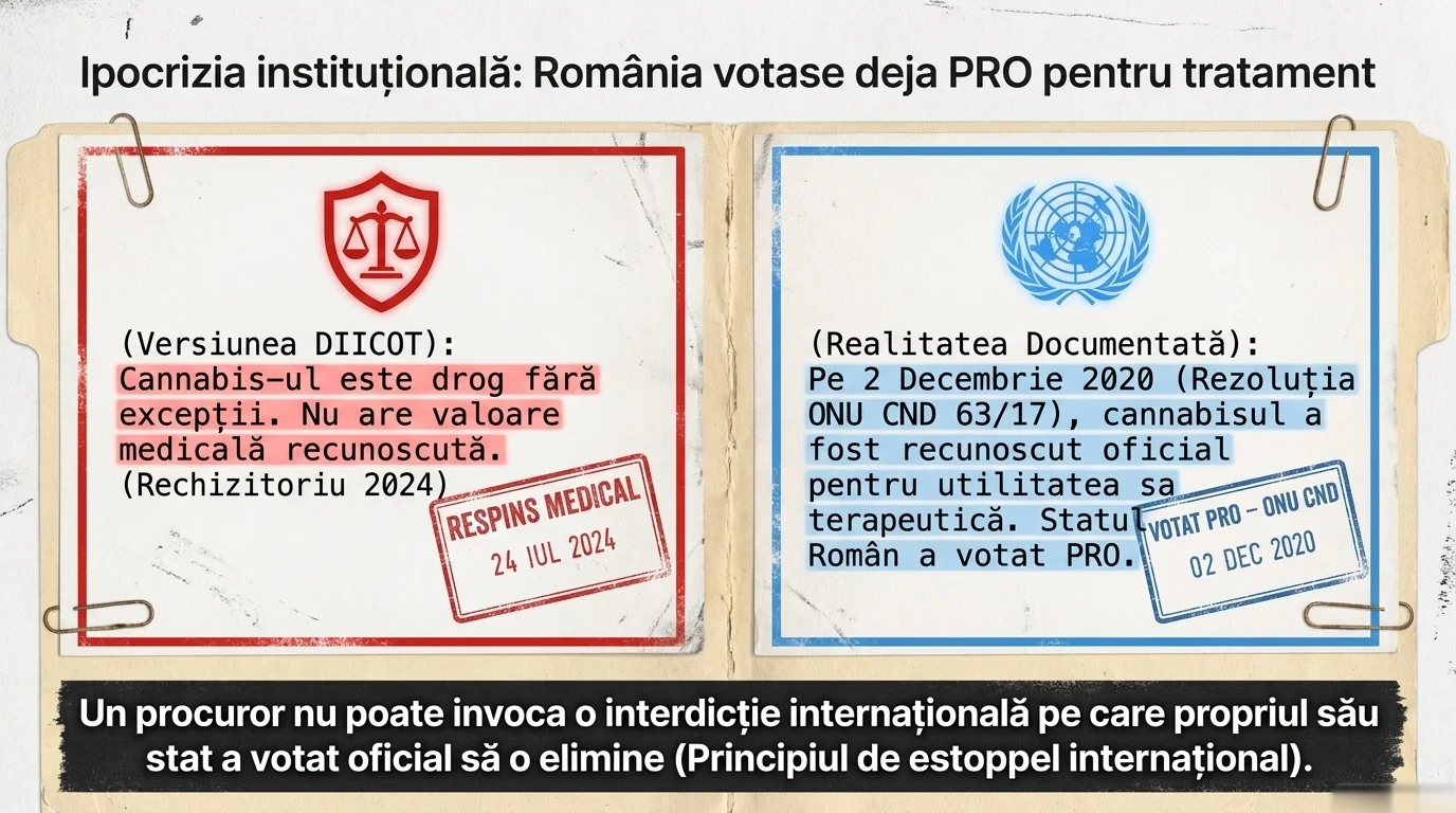 Fără Drept: Cheia Dezincriminării — De ce rețeta medicală anulează infracțiunea