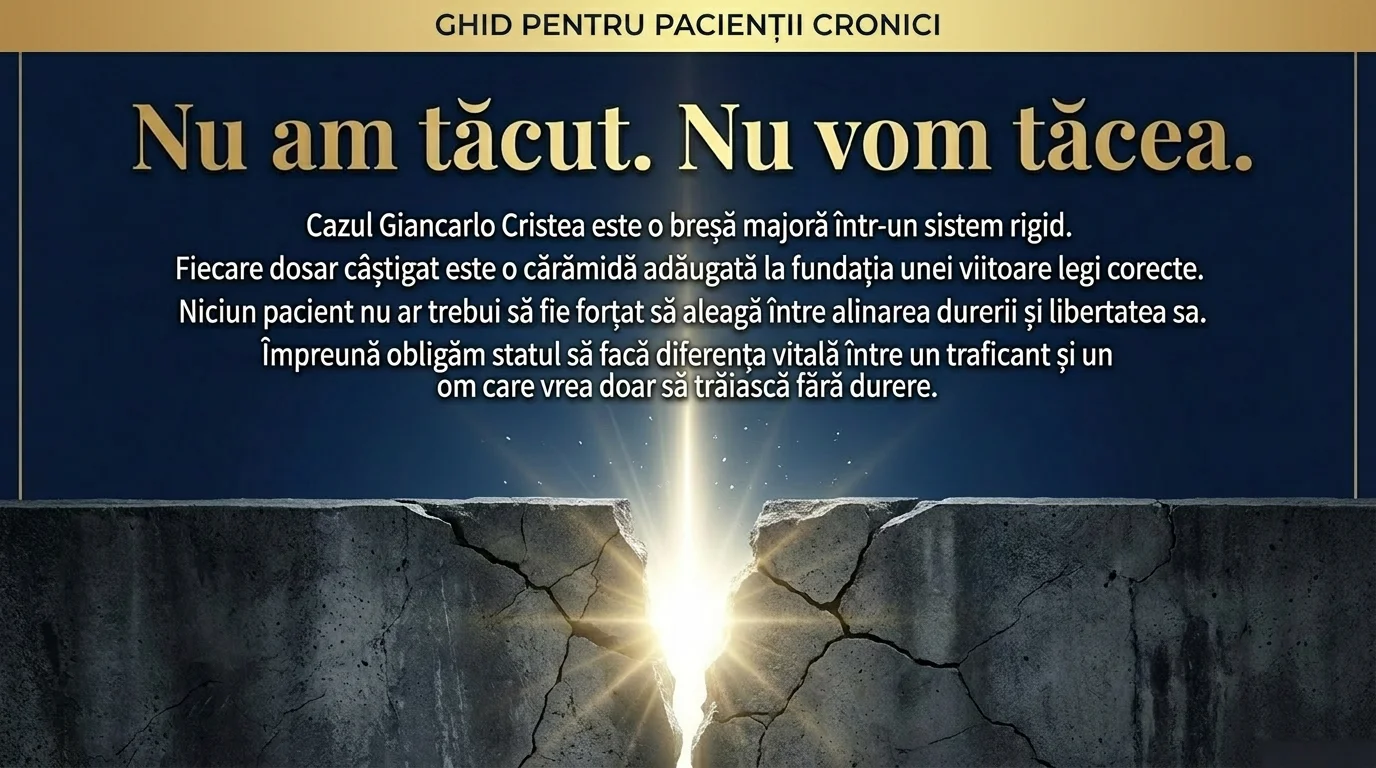 Nu am tăcut: de la Westminster la Parlamentul României — vocea pacientului