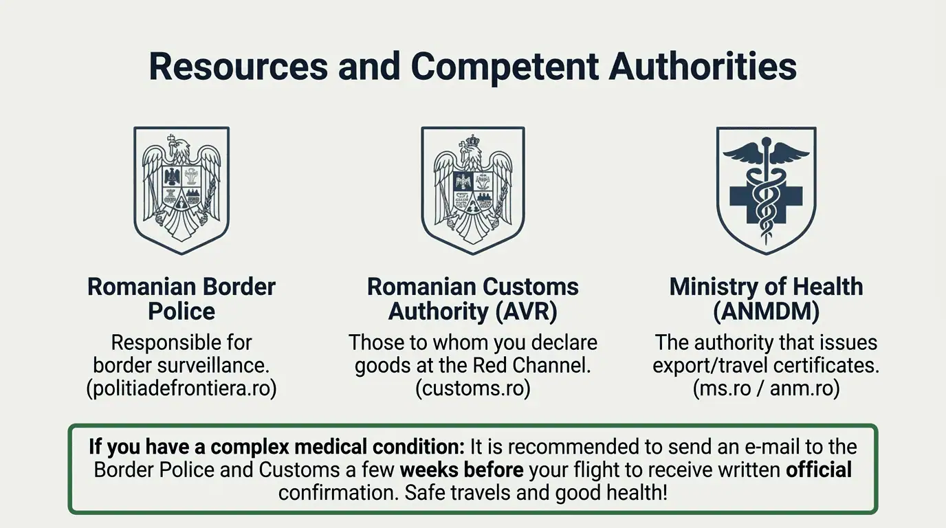 Resources and competent authorities