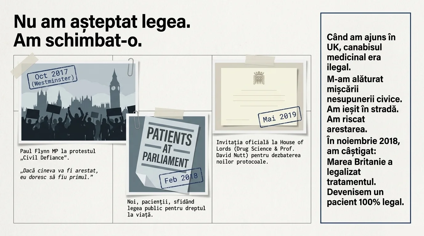 Nu am așteptat legea. Am schimbat-o — UK activism 2017-2019