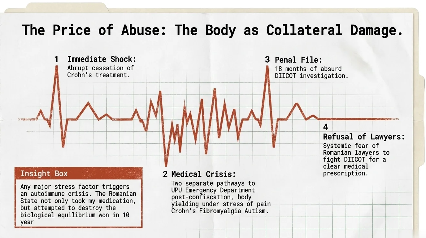 The Price of Abuse: The Body as Collateral Damage — the four consequences of confiscation