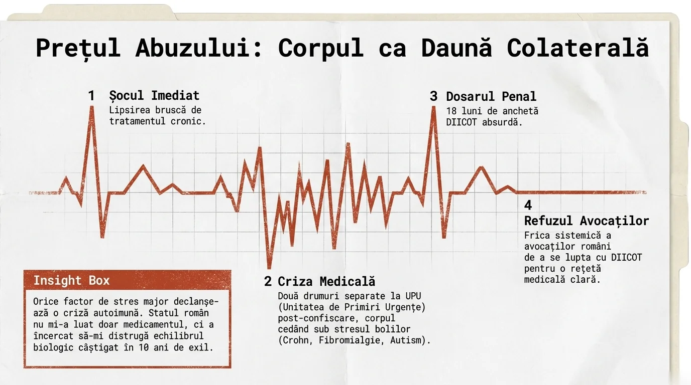 Prețul Abuzului: Corpul ca Daună Colaterală — cele patru consecințe ale confiscării