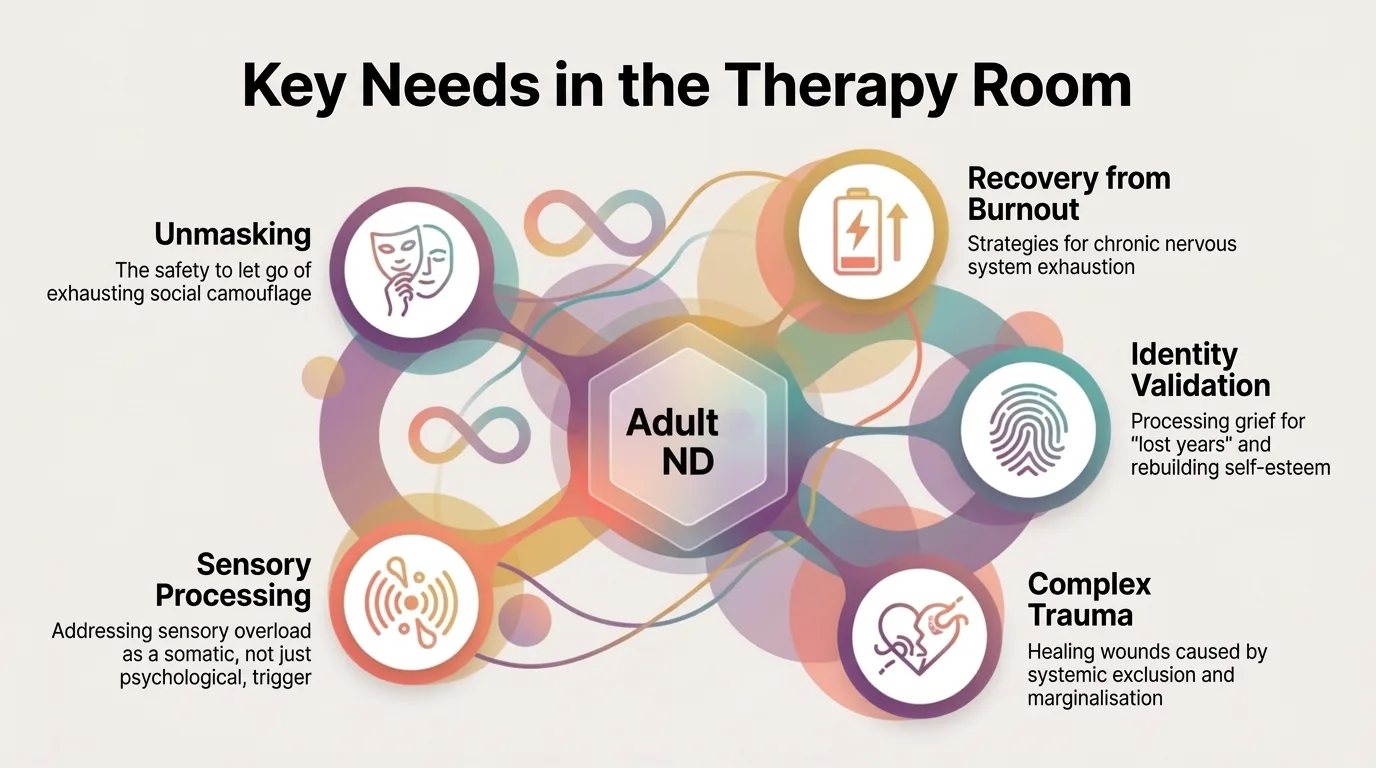 Core needs in the therapy room