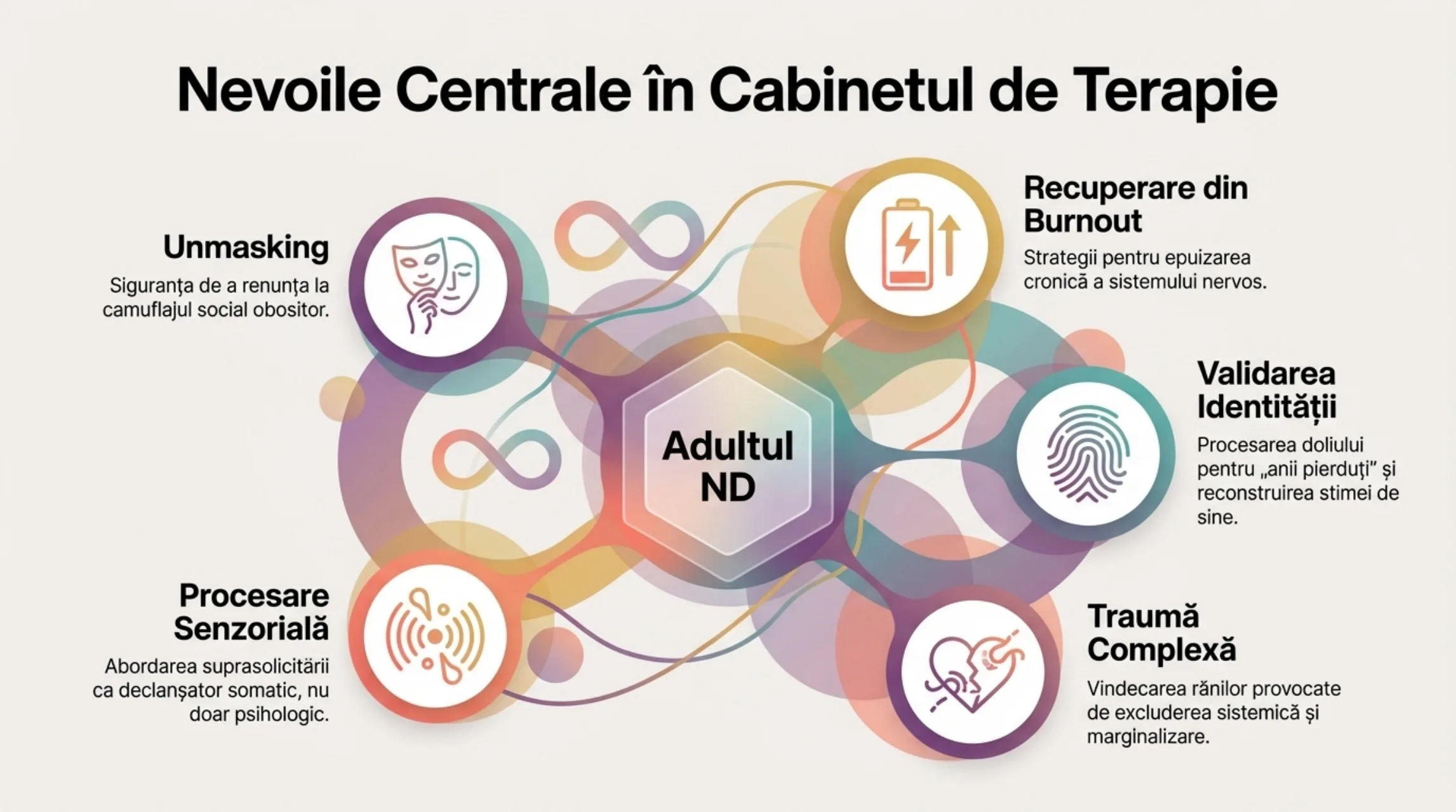Nevoile centrale în cabinetul de terapie